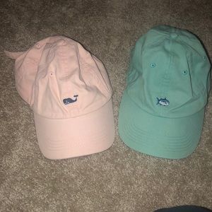 Vineyard vines and Southern tides hats!